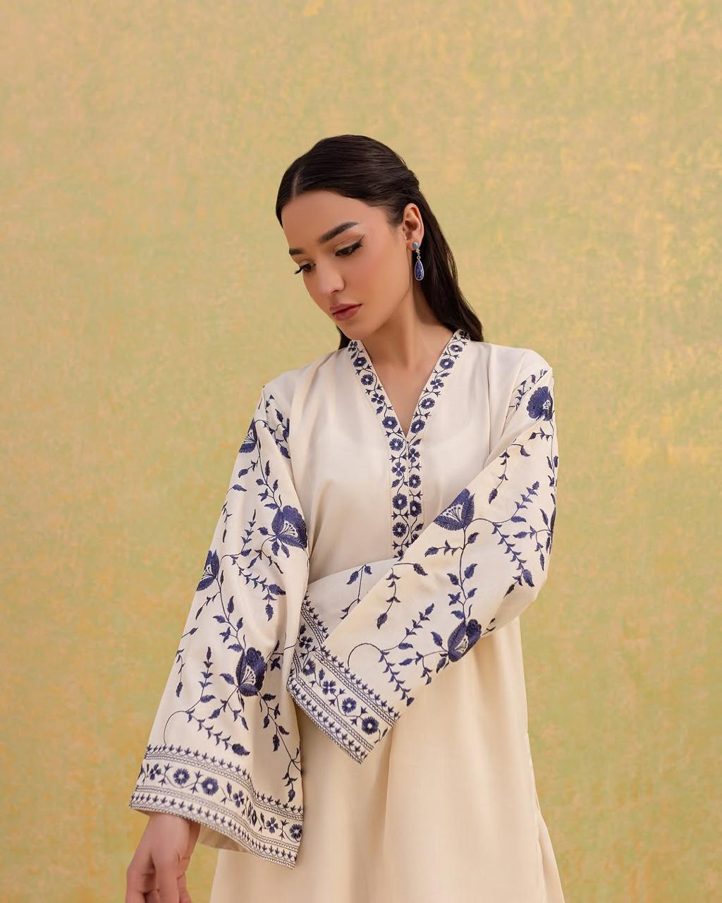 ZAINAB – Premium Arabic Lawn 2PC (Embroidered)