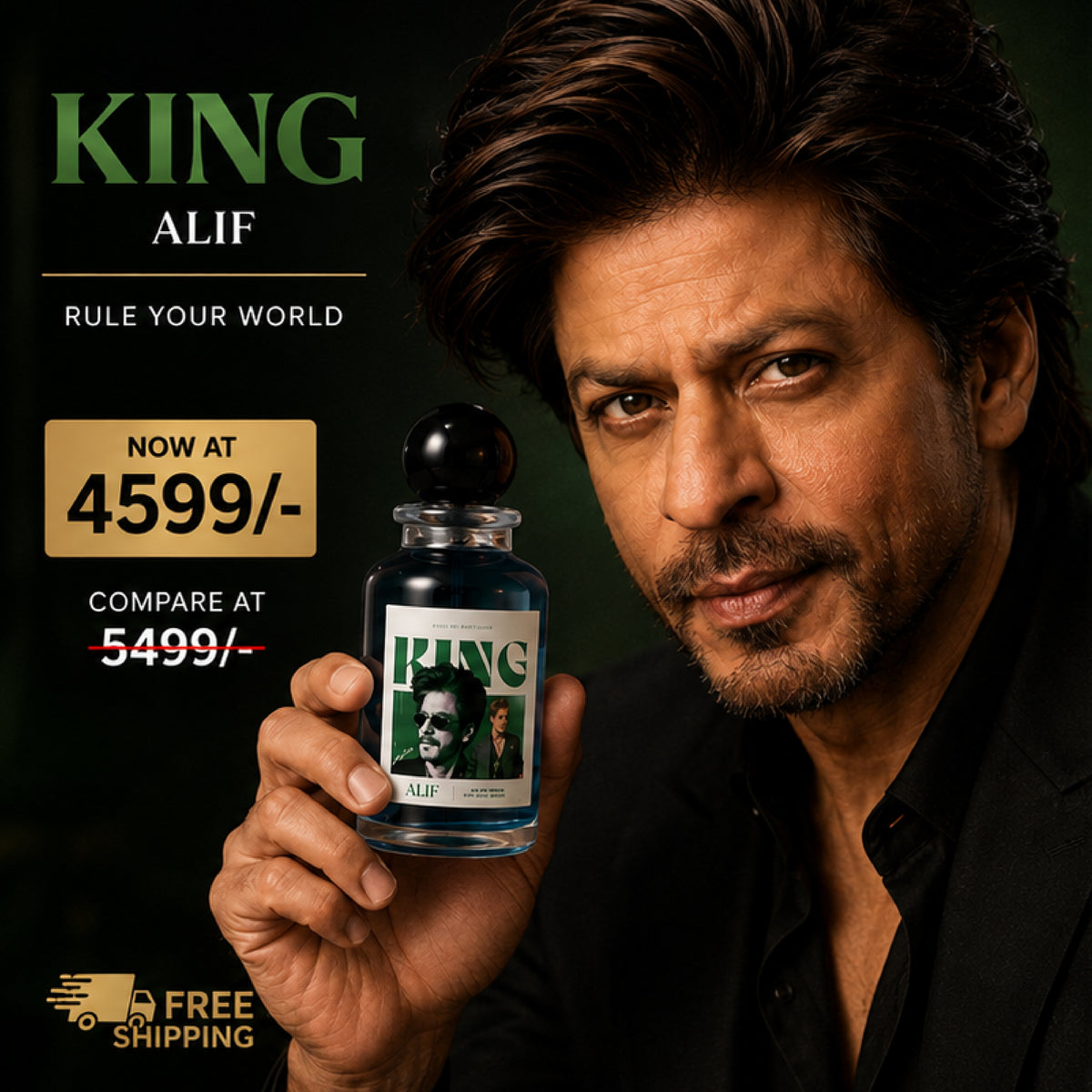 ALIF KING Eau de Parfum – 100ml | Long-Lasting Luxury Fragrance
